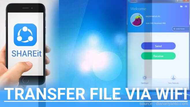 Cara Mudah Transfer File via Wifi di Brandcode B11 Mate 8 Menggunakan ShareIt Versi Baru