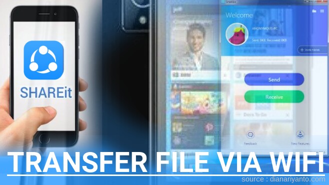 Mengenal Transfer File via Wifi di Brandcode B3 Prince Menggunakan ShareIt Terbaru