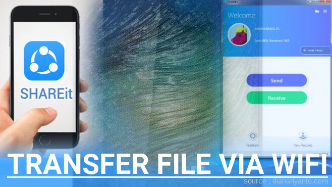 Cara Mudah Transfer File via Wifi di Brandcode B38S Menggunakan ShareIt Versi Baru