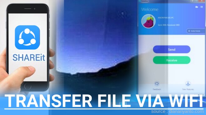 Mudahnya Transfer File via Wifi di Brandcode L1F Menggunakan ShareIt Versi Baru
